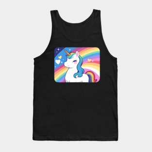 Unicorn Rainbow 04 Tank Top